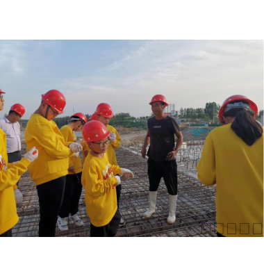 临沂大学·懂爱教育走进汤河拦河闸工程