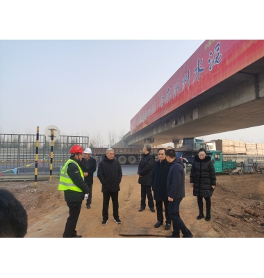 市园林局局长张世彬、上官修超视察河东区2023年口袋公园三期工程二标段