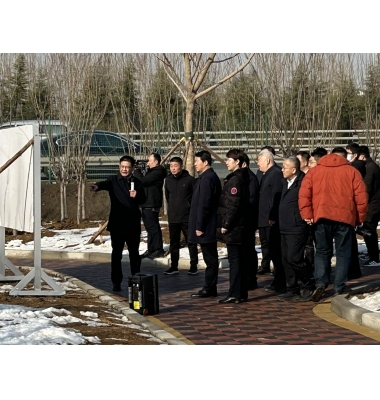 临沂市领导调研长深高速公园景观提升项目