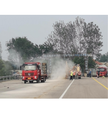 “一路向前冲,敢拼才会赢”河湾大桥项目