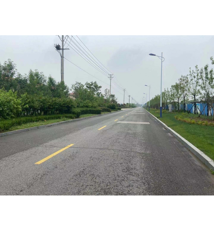 临沂市汤头度假区奥华路等道路铺装及亮化工程